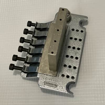 1980's Era Original Floyd Rose Made in Germany Chrome Tremolo Bridge Vibrato Kramer Model Guitar image 8