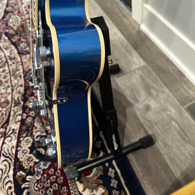 2016 Gretsch G5420T Electromatic Hollow Body Single Cutaway with Bigsby 2017 - Present Fairlane Blue image 3