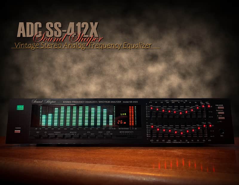 ADC SS-412X 　イコライザー　美品 ADC SS-412X Rare Vintage Stereo Frequency Equalizer | Reverb The