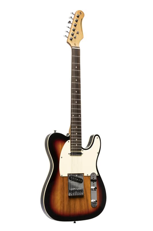 Stagg SET-STD SNB T Series Solid Paulownia Body Maple Neck 6-String Electric Guitar image 1