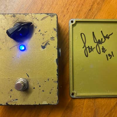 Lee Jackson SIGNED LIMITED EDITION GOLD Mr. Springgy Reverb Pedal circa 2007 image 1