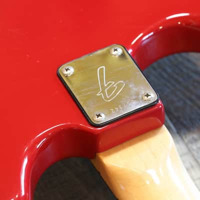 Vintage! 1974 Fender Bronco Electric Guitar Dakota Red + Case image 17
