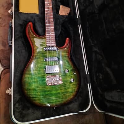 MUSIC MAN Luke 3 HSS Lusciou Green Flame Fi Ro Ma image 17