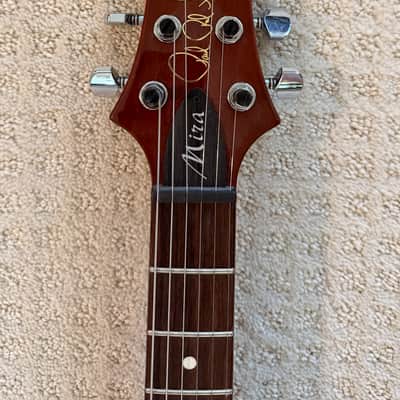 PRS Mira S2 Semi-Hollow Body 2014 - Vintage Mahogany image 5