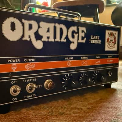 Orange Dark Terror 15-Watt Guitar Amp Head 2011 - Present - Black image 4