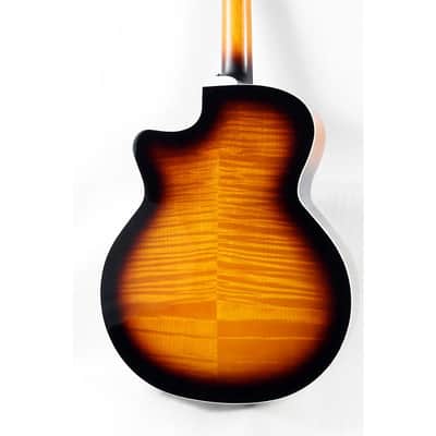 Guild F-2512CE Deluxe 12-String Cutaway Jumbo Acoustic-Electric Guitar Regular Antique Burst image 4