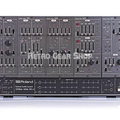 Roland System 100m Rate Vintage Analog Synthesizer Modular 100 M 112 121 130 140 150 image 1
