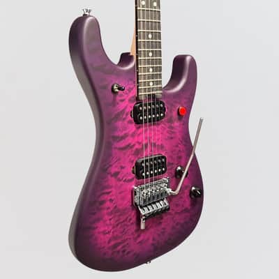 EVH 5150 Deluxe Poplar Burl Electric Guitar - Purple Daze image 2