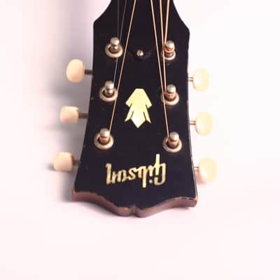 Gibson Country Western 1955 Acoustic Guitar - Iconic round-shoulder vintage sound with collector quality and Gilmour vibe - check video! image 9
