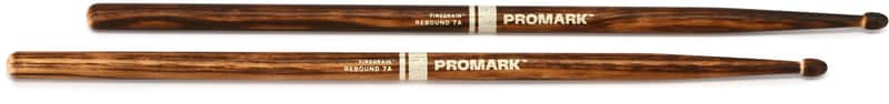 Promark FireGrain Rebound Drumsticks - 7A (3-pack) Bundle image 1