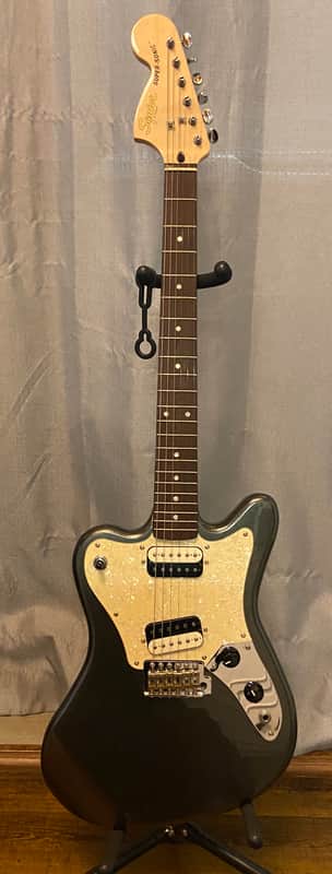 Squier Paranormal Super-Sonic  - Graphite Metallic image 1