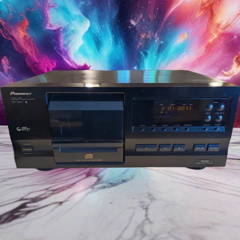 Pioneer PD-F407 25-Disc CD File Changer Player Belts Replaced works Smooth🔥🎶