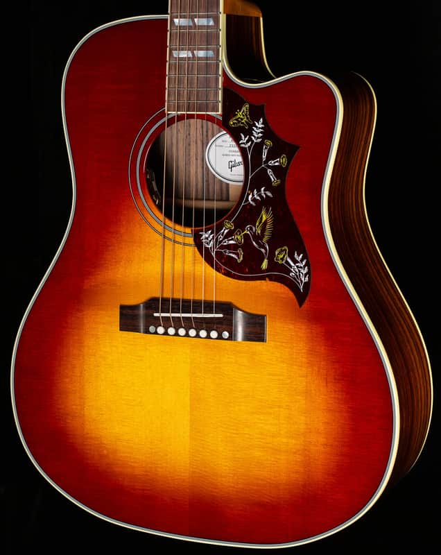 Gibson Hummingbird Standard Rosewood EC Rosewood Burst (086) image 1