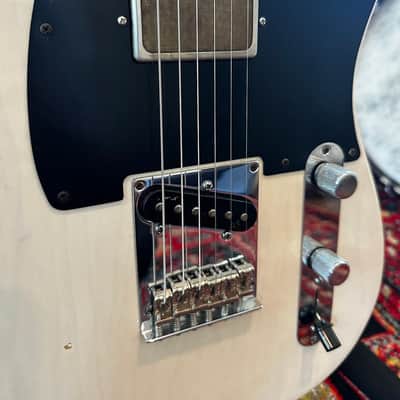 Fender American Deluxe Ash Telecaster 2014 - white blonde, upgrades image 4