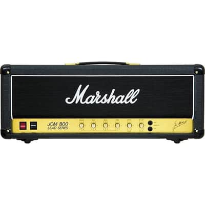 Marshall JCM800 Lead Series 2203X Reissue 100-Watt Guitar Amp Head 2002 - Present - Black image 1
