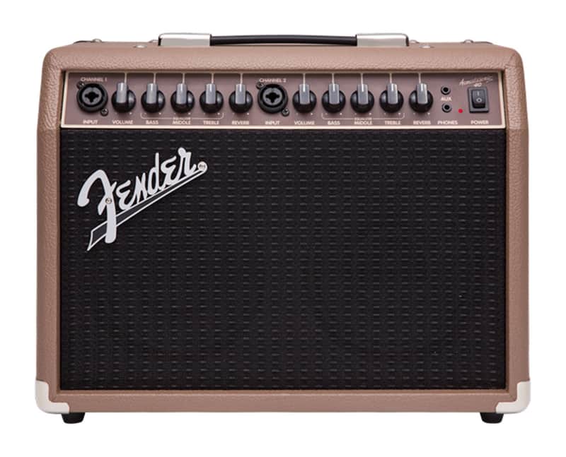 Used Fender Acoustasonic 40 40-Watt 2x6" Acoustic Combo Amp image 1