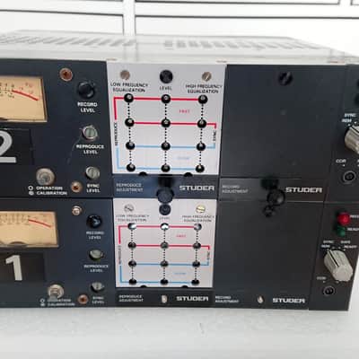Studer A80 VU / Audio Modules Set of 2 (two): Channel 1 & Channel 2 image 5