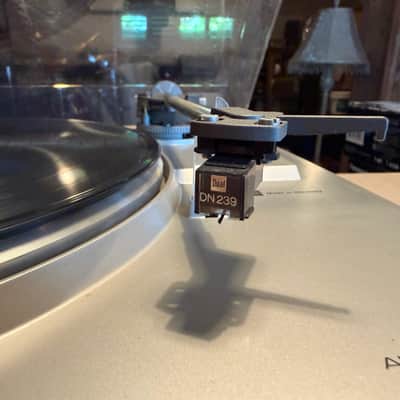 Dual CS 514 Silver Turntable Record Player DN 239 Cartridge Fresh Service Rare! image 5