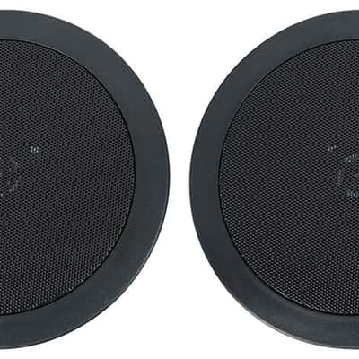 4 Rockville HC55-16 Black 5.25" 300 Watt In-Ceiling Home Theater Speakers 16 Ohm image 1