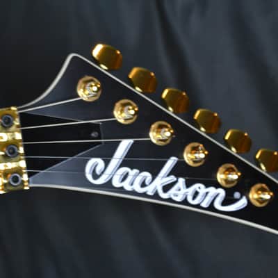 Jackson X Series KEX Kelly, Floyd Rose Tremolo, Satin Black with Gold Hardware, Int'l Buyer Welcome image 5