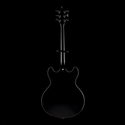 Pre-Owned D’Angelico Premier DC Semi Hollowbody Black With Gig Bag image 11