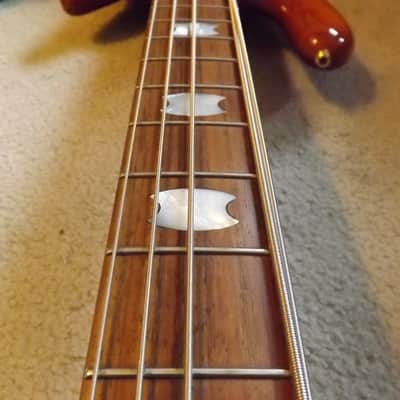 Early version Spector Euro 5 LX bass guitar flamed maple 5 string made in Czech Republic Make Offer! image 21