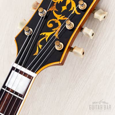 1949 Epiphone Broadway Vintage Archtop Guitar Blonde w/ DeArmond Rythm Chief 1000 Pickup & Case image 4
