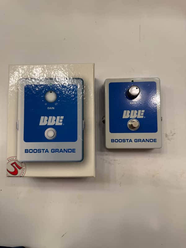 BBE Sound Inc. Boosta Grande V1 Clean Boost Booster Guitar Effect Pedal + Box image 1