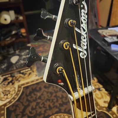 Jackson neckthru X Series CBXNT V 5-String Concert Bass with Rosewood Fretboard 2016 - 2018 - Snow White image 3