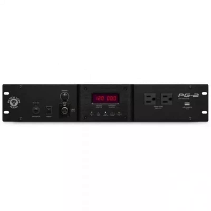 Black Lion PG-2 Rack Mount 2U Power Conditioner 12 switched and Surge Protector image 1
