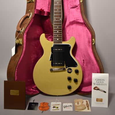 2017 Gibson Custom '60 Les Paul Special Double Cut VOS TV Yellow w/OHSC image 1