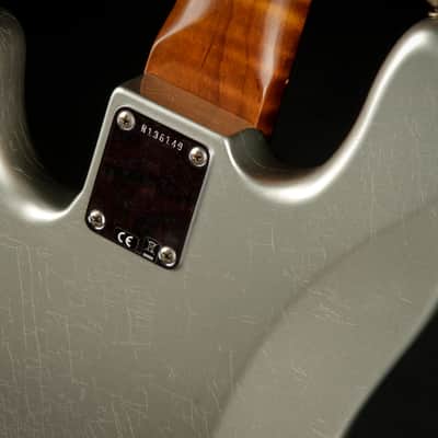 Fender Custom Shop Eddie's Exclusive 1964 Precision Bass Journeyman Relic - Inca Silver image 11