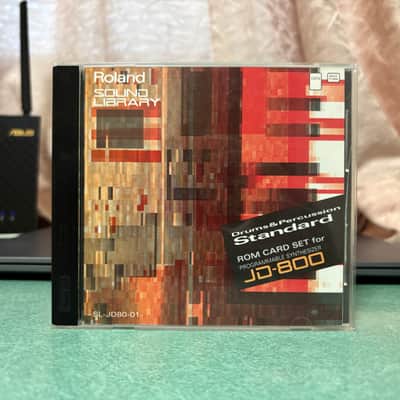 Roland SL-JD80-01 Drum & Percussion Standard ROM CARD SET