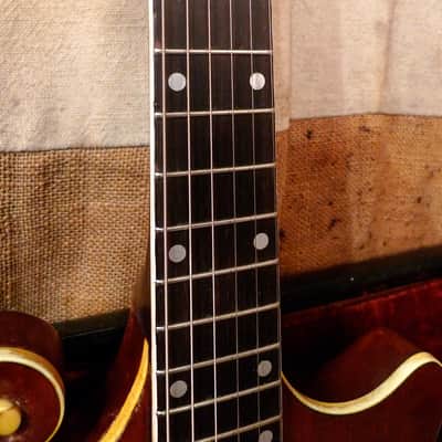 Premier Scroll Guitar 1958 Natural image 5