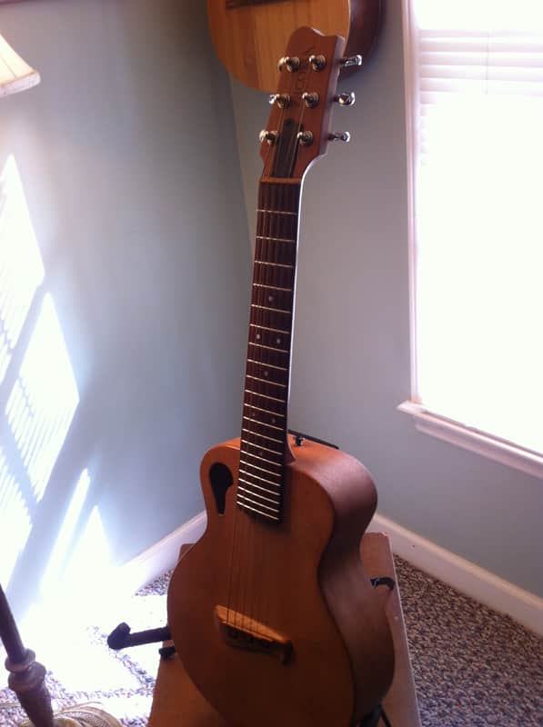 1997 Tacoma Papoose P-1 w/hard case and end pin jack image 1