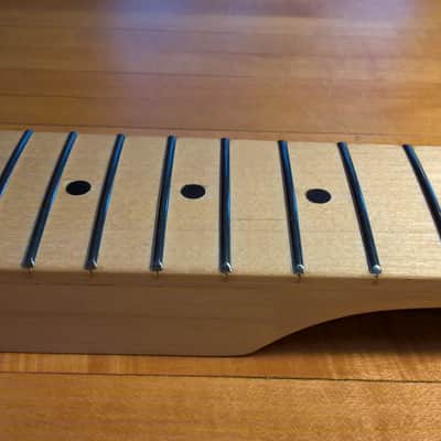 Telecaster Neck -- Unknown Brand; Maple Fretboard; New Condition (Never Installed); w/ Nut image 21