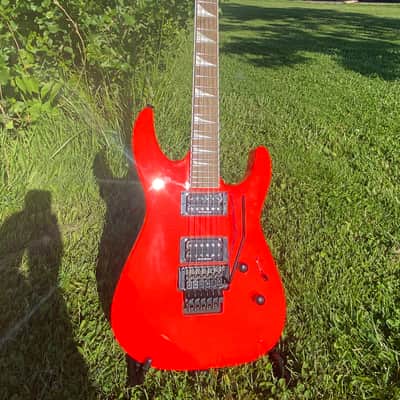 Jackson Recent - soloist neck through Neon orange image 4