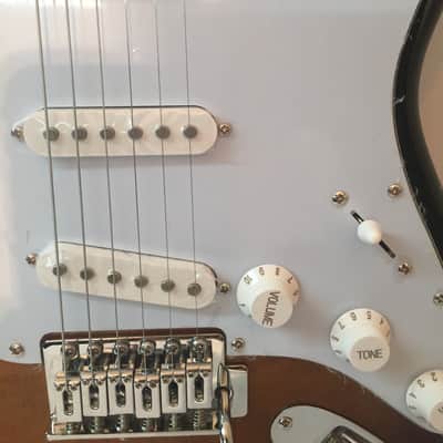 Stadium Stratocaster Electric Guitar-NEW-Sunburst-Quality Hardware-Shop Setup! image 4