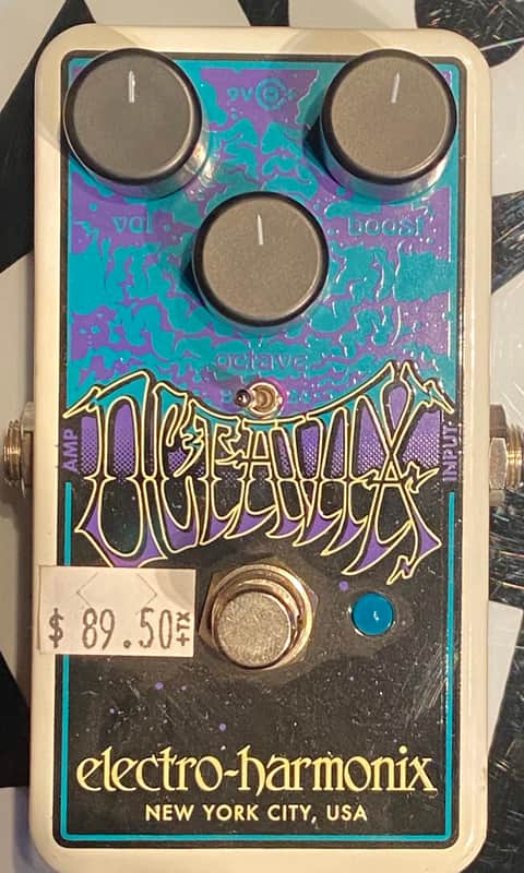 Electro-Harmonix Octavix Octave Fuzz 2015 - Present - Blue / Purple / Black image 1