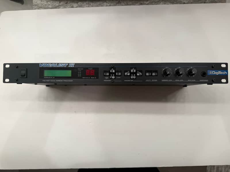 Digitech Vocalist II 2 Vocal Harmony Multi Effects Rack Mount Processor image 1