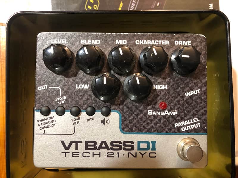 Tech 21 SansAmp Character Series VT Bass DI 2010s - Graphic image 1