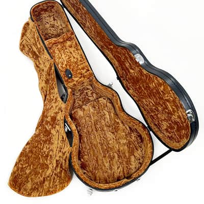Douglas EGC-450 Premium Case for Gibson & Epiphone Les Paul LP or DC Black/Gold image 2