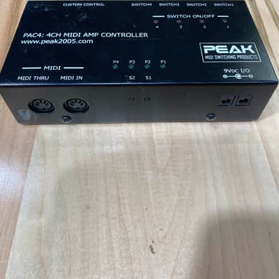 Peak Pac4 4ch MIDI Amp Controller image 3