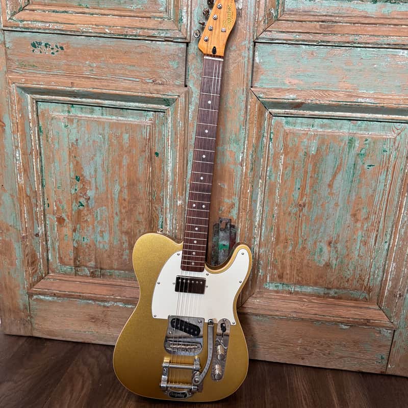 Squier Classic Vibe '60s Telecaster Custom SH Bigsby 2025 - Aztec Gold image 1