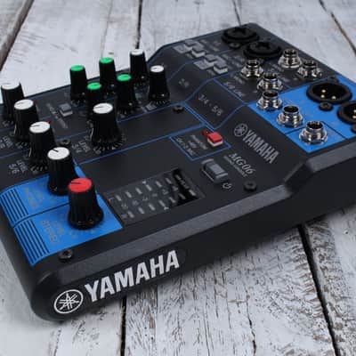 Yamaha MG06 Mixer 6 Channel Mixing Console 6 Input Compact Stereo Mixer MG image 5