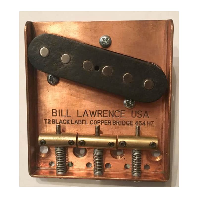 Bill Lawrence Copper "T" Bridge with pickup image 1
