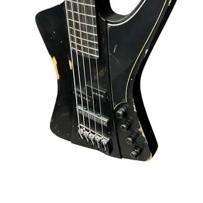 Sandberg "Forty Eight" Victor Brandt 5-String, Hardcore Aged Black w/ Ebony *8.5 Lbs., In Stock! image 4