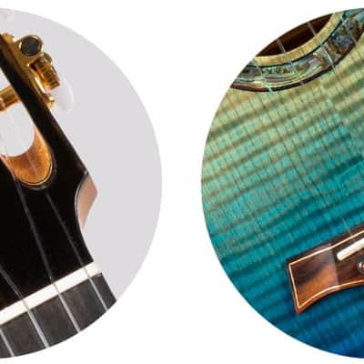 Flight A10 FM Faded Blue 10th Anniversary Tenor Ukulele image 6