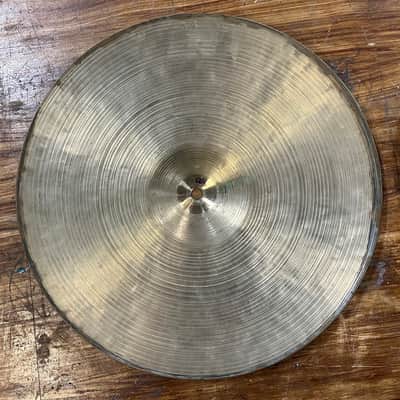 Istanbul K Zildjian 14" Hi Hats 1959-1966, intermediate stamp - B20 bronze image 8