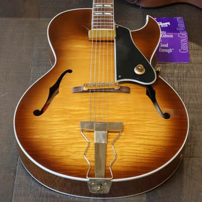 2005 Gibson ES-165 Herb Ellis Signature Archtop Guitar Figured Sunburst + OHSC image 2